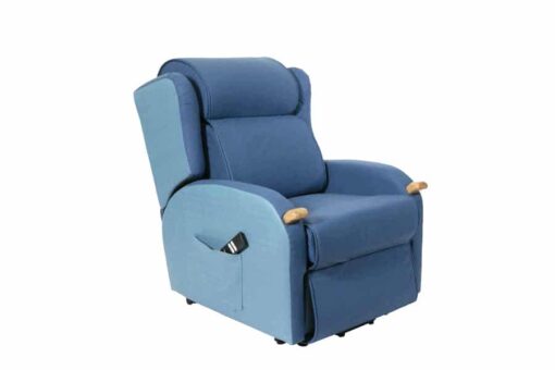 Air Lift Chair Single Motor Cobalt (Blue)