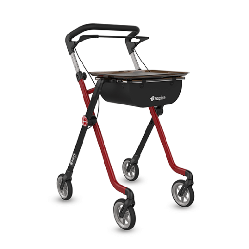 Vogue Indoor Walker (Red and Black)