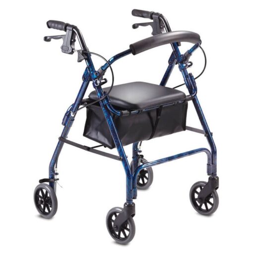 Rollator Lock Brake/Ball Handle 6" (Blue)