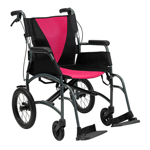 Aspire VIDA Attendant Propelled  (450mm) Magenta