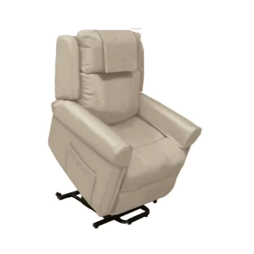 Aspire Raphael 4 Motor Lift Recliner (Medium Stone VINYL)